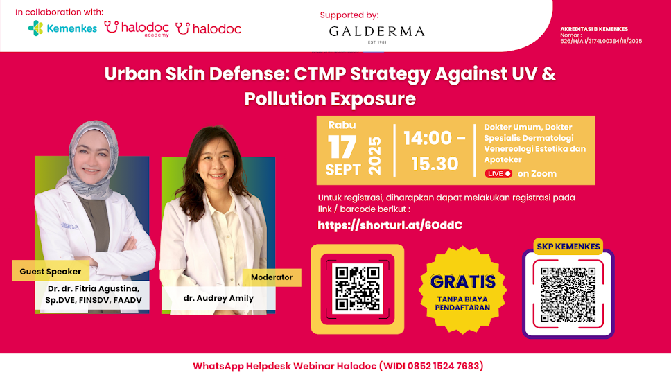 17 September - Urban Skin Defense: CTMP Strategy Against UV & Pollution Exposure